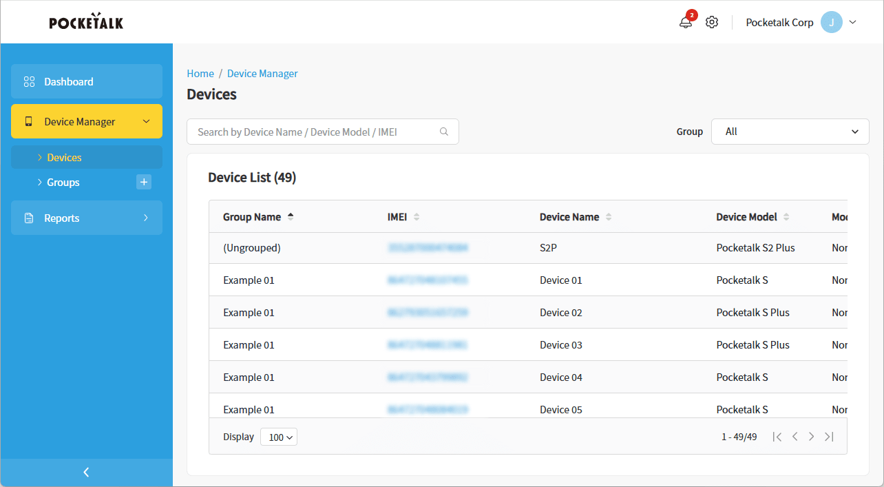 Translation count page